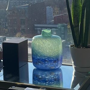 Handmade Glassblown vase